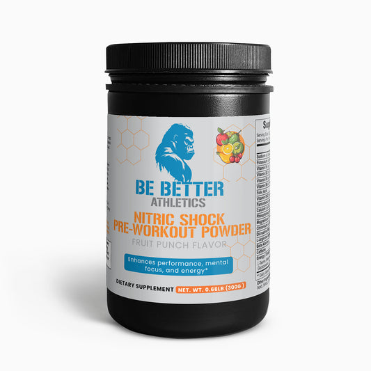 Nitric Shock Pre-Workout Powder (Fruit Punch)