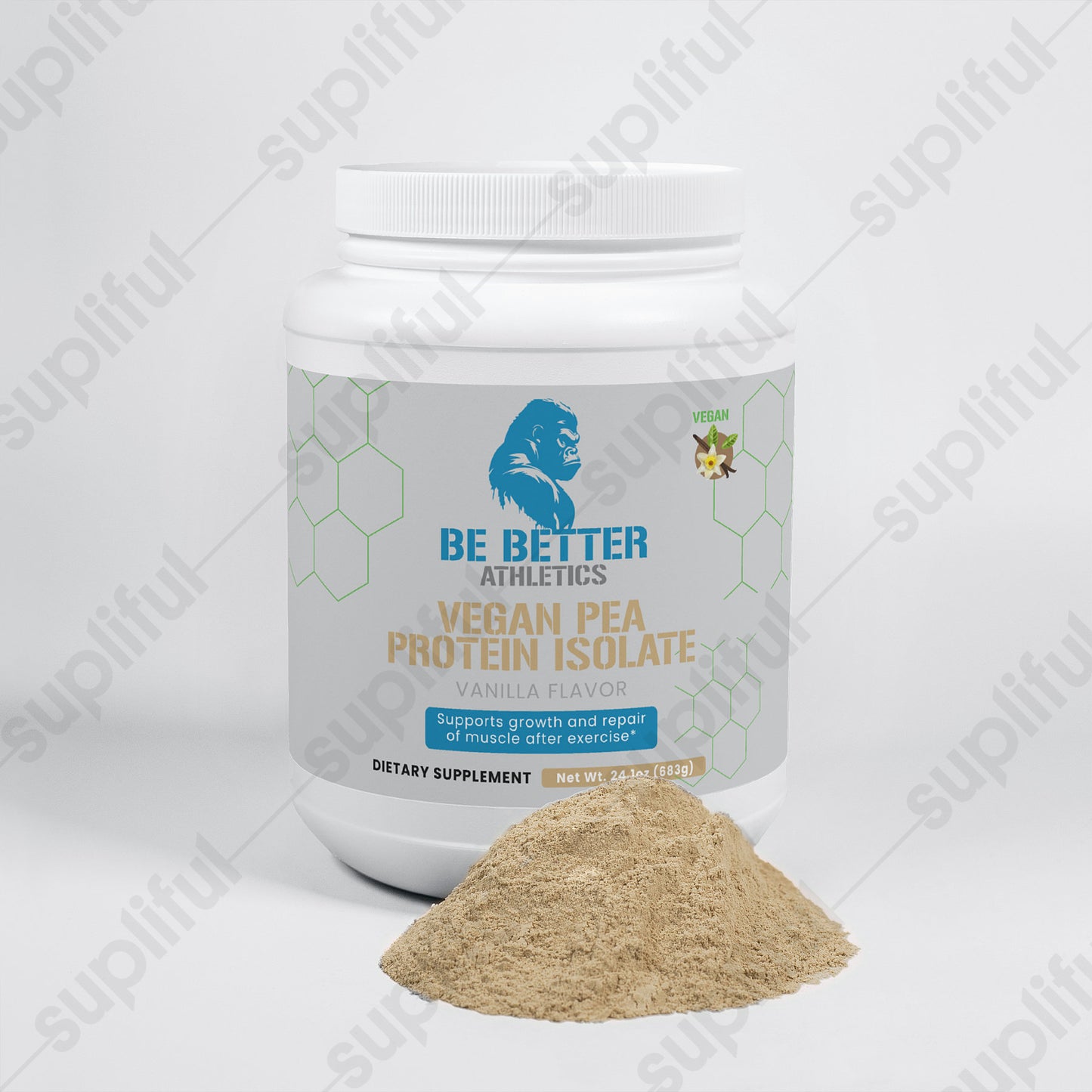 Vegan Pea Protein Isolate (Vanilla)